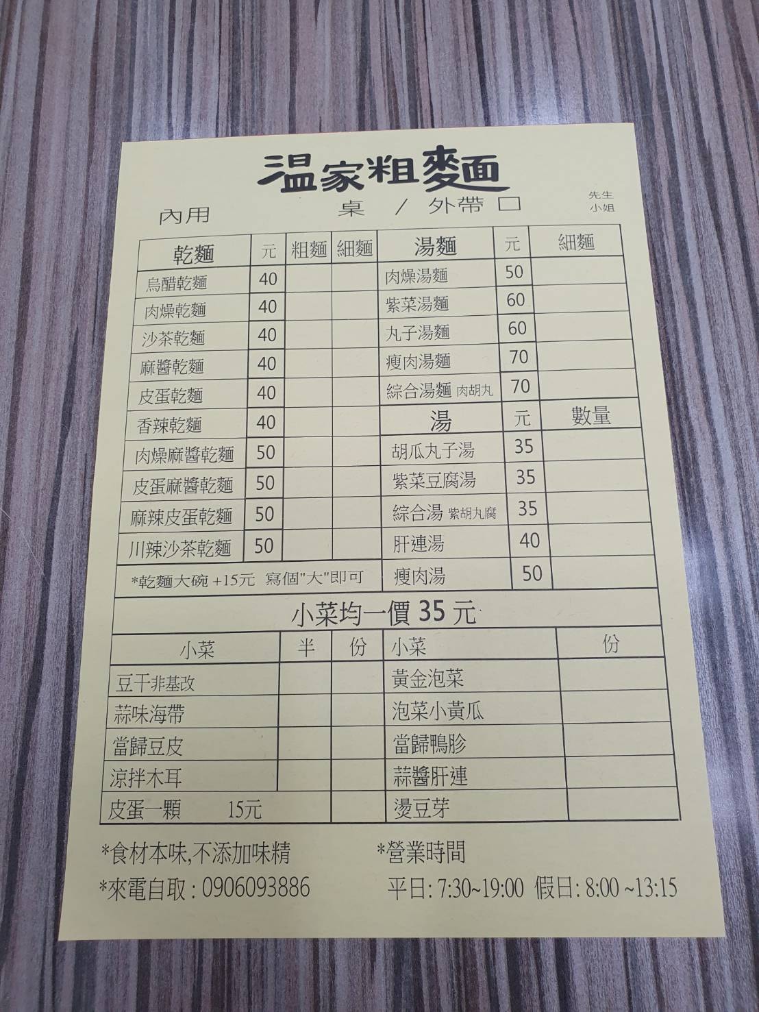 【台北萬華】溫家粗麵 小菜均一價35元!麻辣皮蛋乾麵 推薦寶興街美食 - 第8張圖