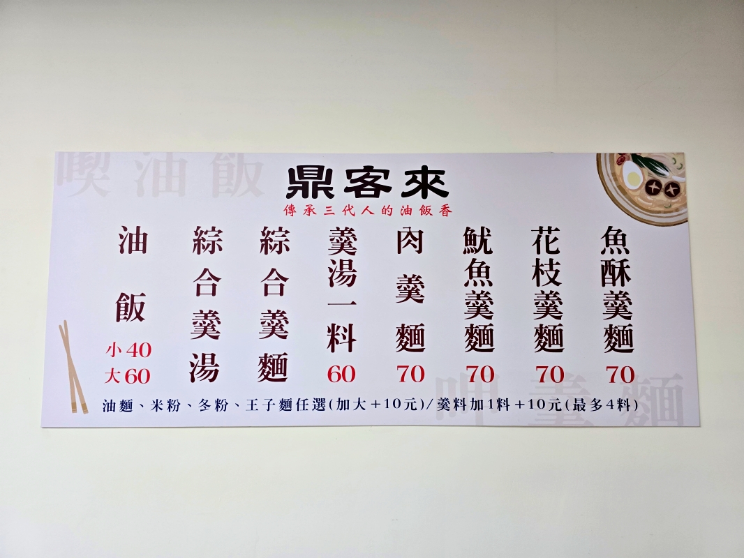 【台北萬華】鼎客來 喫油飯 呷羹麵 簡單的家常美味 內用免費冰紅茶(無糖)、冰開水暢飲 - 第9張圖